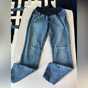 XL long maternity jeans
